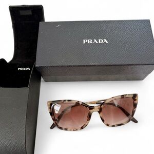 Prada Brown Tortoise Sunglasses